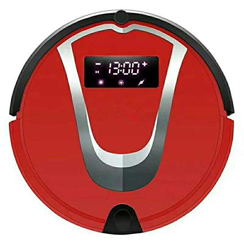 Intelligenter Staubsauger Roboter Integrierte Maschine Automatischer Rückhol Kehrroboter Für Holzboden/Fliesen/Marmor/Teppich,red