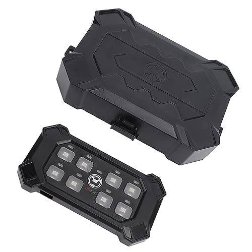 Panel de interruptores de 8 bandas de control táctil universal de alta resistencia en ABS 3