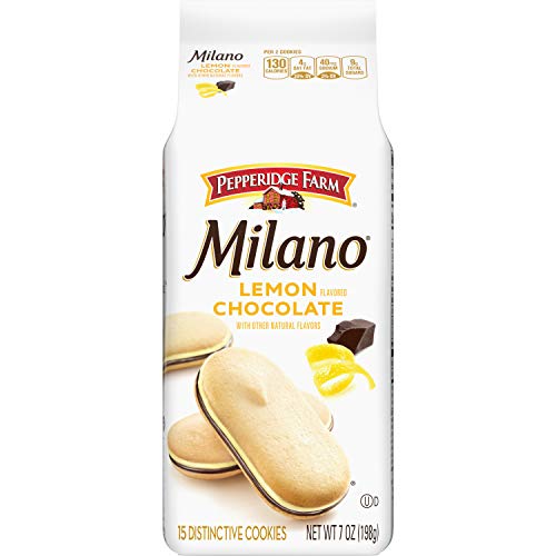 Image of Pepperidge Farm Milano Cookies, Lemon, 7 oz. Bag
