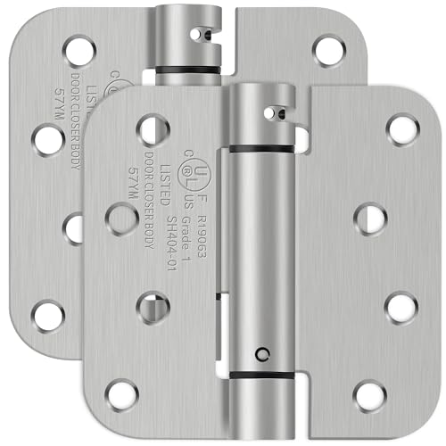 4 Inch Brushed Nickel Self Closing Hinges