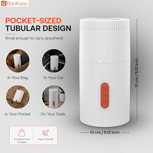 Image of BonKaso 33-in-1 Cleaning Kit for Laptop, Keyboard, Earbuds & Camera, Magnetic Rotating Multipurpose Device Cleaner (Liquid NOT Included) with Brush & Dust Remover - White