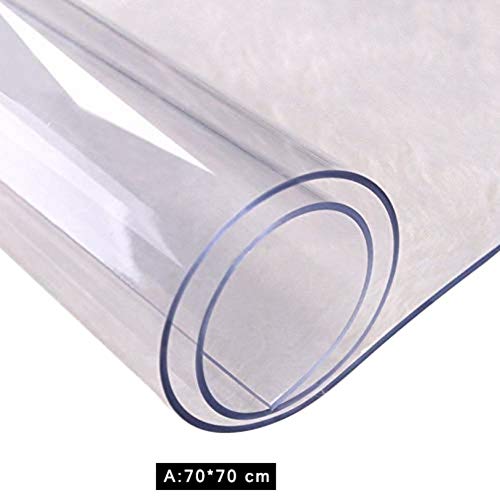 Tapis De Bureau Transparent 60×40 Cm – Sous-main PVC Antidérapant, Protection Bureau & Ordinateur