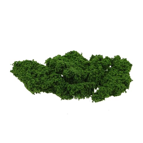 ERINGOGO 手工制作用?真???粉-軍緑色の人工苔粉 模型樹木用フロッキングパウダー 速乾型クランプ式チュア樹木素材 ジオラマ造形 多用途