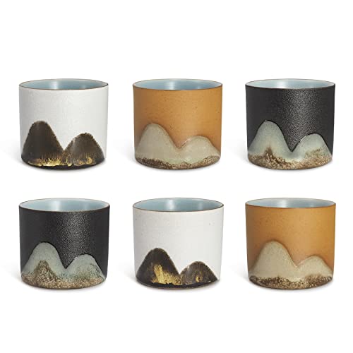 Digitizerart Conjunto De 5 Tazas De Té De Cerámica China Tradicional Dibujadas A Mano Tazas De Té, Plantas Y Frutas Patrón Chino Kung Futeetasse, Taza De Té A Granel En Caja De Regalo Digitizerart Conjunto De 5 Tazas De Té De Cerámica China Tradicional Dibujadas A Mano Tazas De Té, Plantas Y Frutas Patrón Chino Kung Futeetasse, Taza De Té A Granel En Caja De Regalo