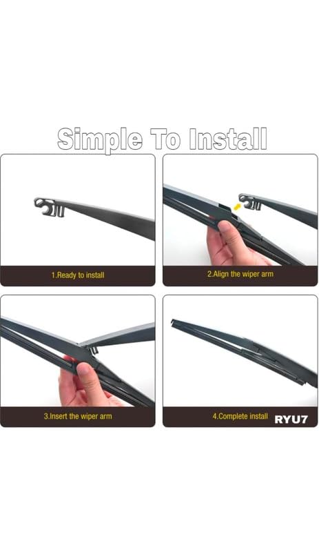 Image of Rear Wiper Only Blade Compatible with Maruti XL6