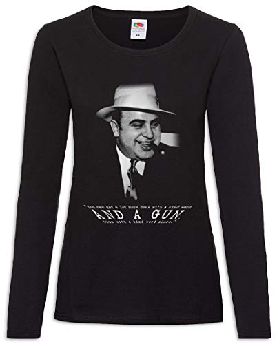 T-Shirt à Manches Longues Al Capone pour un Style Casual et Urbain au Quotidien