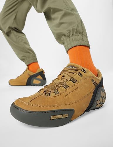 Image of Woodland Men's Leather Sneaker