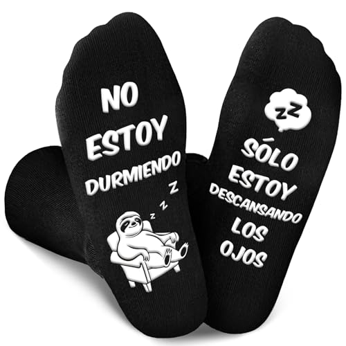 Presentes Originais para Homem, Amigo Secreto de Natal Personalizado Meias Divertidas de Algodão Antiderrapantes 43-46, Presente para Pai Avô Namorado, Natal Dia do Pai Aniversário Dia dos Namorados