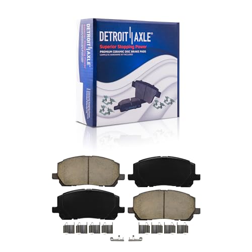 Image of Detroit Axle - Front Brake Kit for 2001-2007 Toyota Highlander