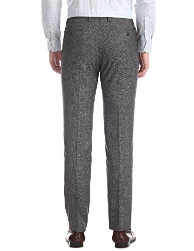 Image of Arrow Men's Tapered Fit Formal Trousers