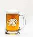 1 vaso de Inglés jarra de cerveza de pinta de jugador de diseño de dragón
