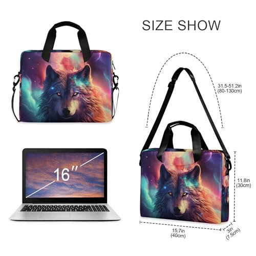 Funda para portátil Alaza Wolf Nebula 13-15.6 pulg miniatura 4
