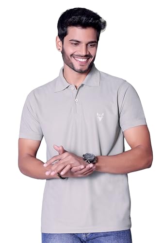 Image of Men's Premium Polo T-Shirt | Classic Collar | Smooth Finish | Half Sleeve Casual Wear (XS to 3XL)