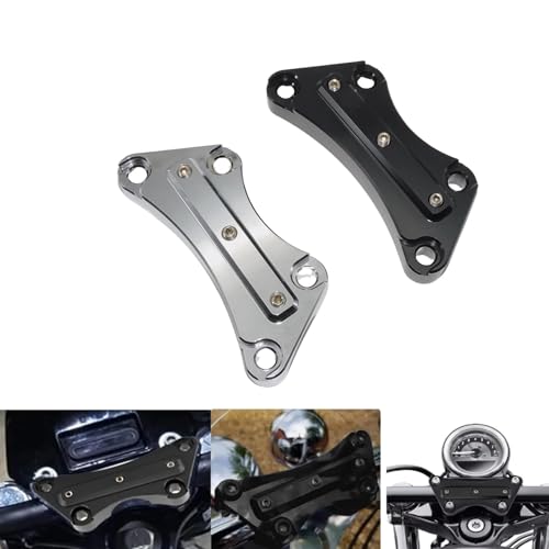 Elevador manillar moto para eliminar dolor de espalda en Electra Glide y Road King 2
