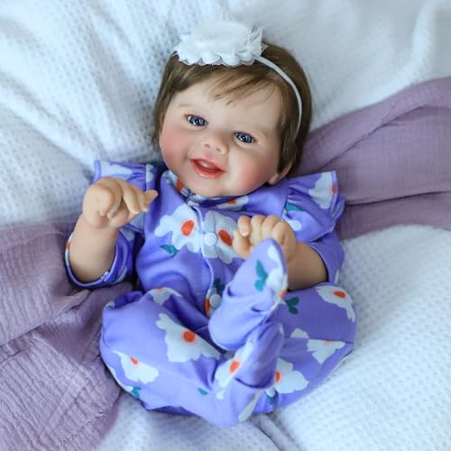 Muñeca Reborn Realista 20 Pulgadas miniatura 3