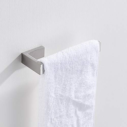 Gancho para batas y juego de baño cepillado para un ambiente de spa en casa 4