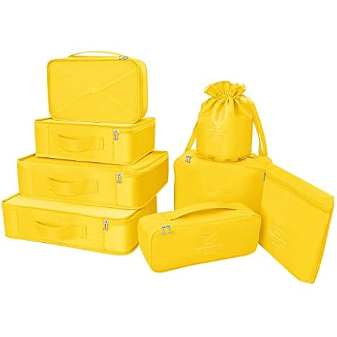 BETLLEMORY 8 Sets Travel Packing Cubes Cover