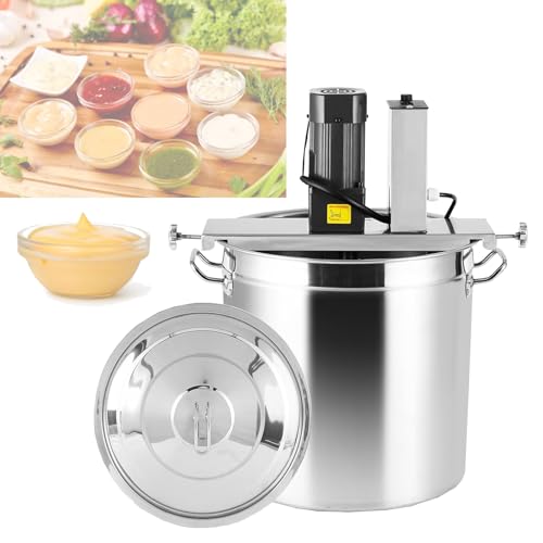Batidora AutomáTica De Alimentos, Batidora EléCtrica Con Eje Mezclador Y Raspador Estable, MáQuina De CoccióN AutomáTica Para Preparar Mermeladas, Salsas, Rellenos, Condimentos Para Ollas Calientes Y