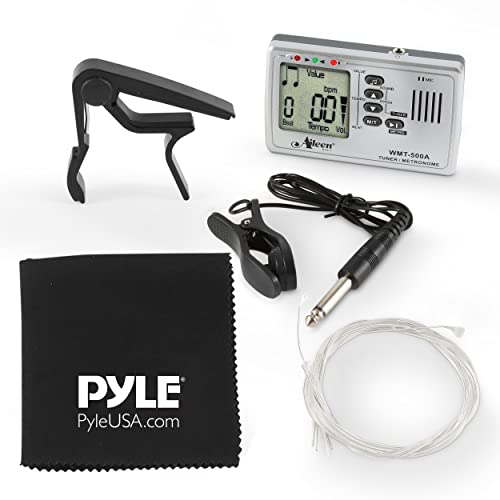 Kit guitare classique complet avec cordes nylon pour debuter le rythme