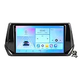 [Reproductor multimedia para automóvil multifunción] Sistema de autorradio multifunción, Bluetooth 5.0 incorporado admite llamadas telefónicas con manos libres, descarga de directorio telefónico y reproducción de música, micrófono incorporado, que hace que su llamada sea más clara, La radio del coche también es compatible con AM/FM RDS, control del volante, pantalla dividida, USB, salida de vídeo, salidas de audio, DSP, cámara de visión trasera, DVR (opcional), OBD2 (opcional), DAB+ (opcional) y TPMS (opcional)