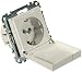Produktbild Merten - Schuko-Steckdose mit Klappdeckel, Steckklemmen, System M, MEG2311-0325, Aktivweiß Glänzend