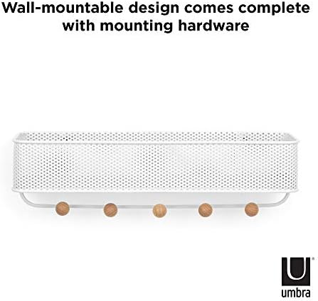 Umbra Organizer White Estique Storage White, Metal, (32 x 9 x 9 cm)