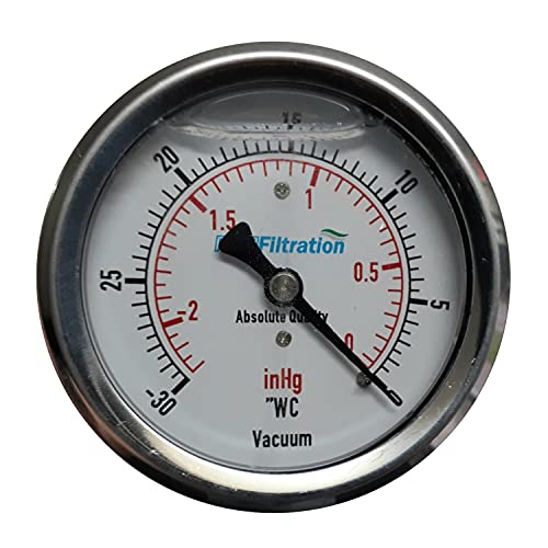 PRM Vacuum Gauge 0 to -30