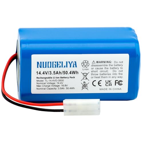 Batteria Di Ricambio Agli Ioni Di Litio Per Xiaomi G1 Mi Robot, Mi-G1 Home Cleaner, 14,4 V, 3500 Mah