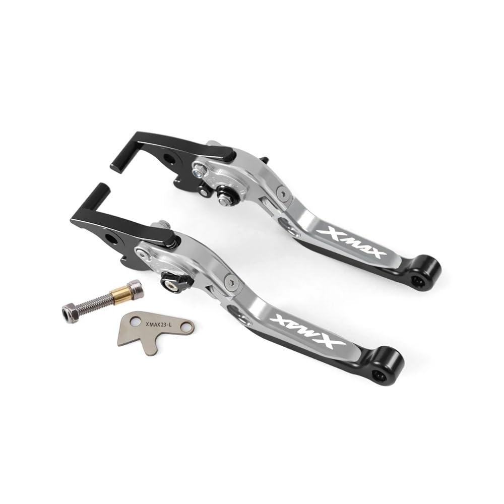 Prsdfg 10 Brake Clutch Levers Handle For Xmax125 Xmax250 Xmax300 Xmax400 2023 Brake Handle Adjustable Motorcycle Clutch Extendable