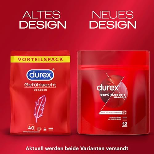 Durex Gefühlsecht Kondome 40 Stück 2er Pack – Ansicht 3