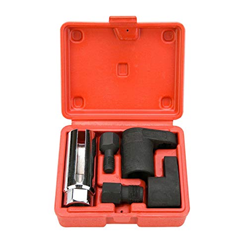 Oxygen Sensor O2 Sensor Socket Removal Wrench Remover Tool and Thread Chaser Set (5 PCS)