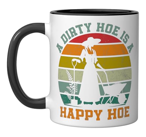 Taza de cerámica con diseño divertido para jardineros miniatura 1