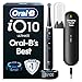 Price comparison product image Oral-B iO10 Electric Toothbrushes For Adults, Gifts For Women / Men, 1 Handle, 1 Ultimate Clean Toothbrush Head, Charging Travel Case, 7 Modes, 2 Pin UK Plug, Cosmic Black, Oral B IO Toothbrush