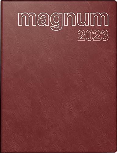 rido/idé Wochenkalender Modell magnum 2023 Blattgröße 18,3 x 24 cm weinrot, 7027042293 Cover