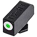 TRUGLO Tritium Pro Glow-in-The-Dark Handgun Night Sights for Glock Pistols, Glock 20, 21, 25, 28, 29, 30 and More, White Ring(Pack of 1)