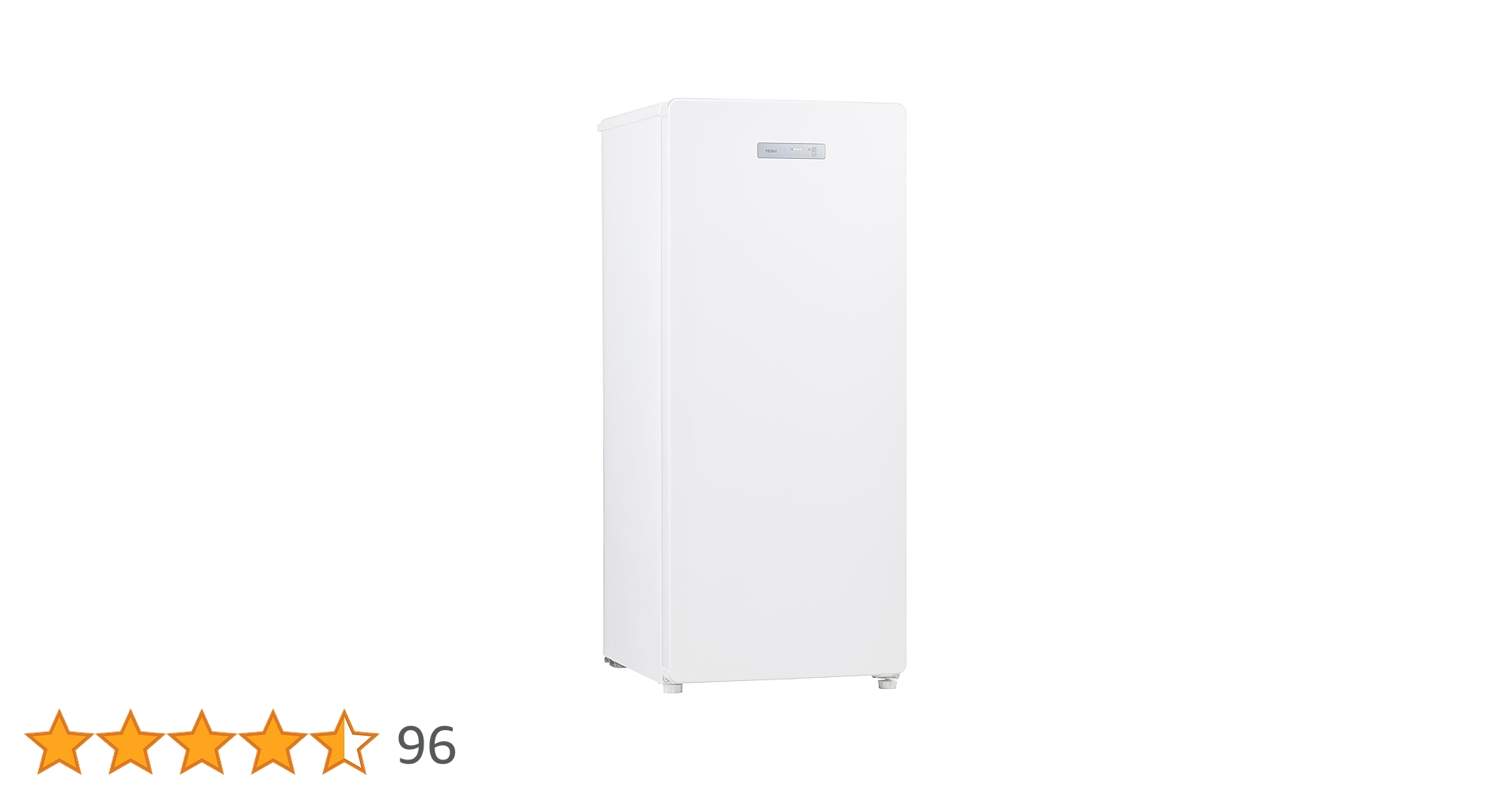 059　ハイアール　デザイナーズ　冷凍庫　138L　単身用　家族 Haier ハイアール 冷凍庫 1ドア 138L JF-NUF138D-W (宅配サイズ