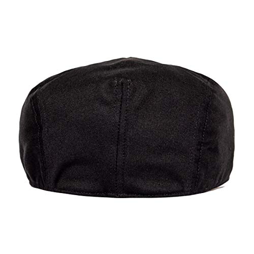 BOTVELA Men Cotton Twill Newsboy Flat Ivy Driving Hat Fitted Cap