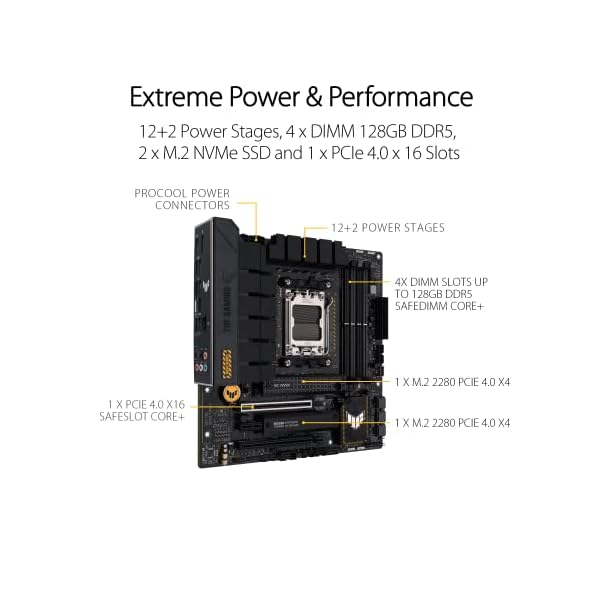 ASUS TUF Gaming B650M-PLUS - Image 4