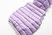 AIWUHE Baby Boys Girls Hooded Puffer Vest Winter Lightweight Sleeveless Bear Ears Zipper Up Jacket Purple 12-18 Months 90