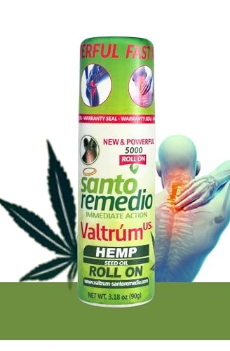 Valtrum Santo Remedio® - with Hemp Seed Oil, Fast and Effective Relief. External use with Powerful Action, Whose Effects are perceived Within 40 Seconds of Being Used.