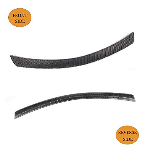 Mcarcar Kit Carbon Fiber Trunk Spoiler For Mercedes Benz Class W204 Coupe 2Door 2008-2014 C204 C180 C200 C250 C300 C63 Amg Car Rear Boot Lid Highkick Spoiler Wing Lip #TOP5