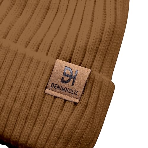 Image of DENIMHOLIC Winter Cap for Men & Women, Beanie Cap for Men Woolen Cap for Men & Women, Beanie Cap for Women