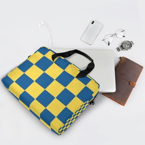 Maletín para portátil 15.6" amarillo y azul miniatura 7