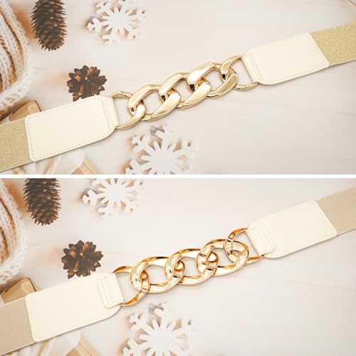 Wide Elastic Belts Stretchy Cinch Waist Belt for Women Dresses4