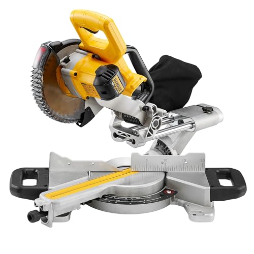 DEWALT 18 V Akku-Paneelsäge/Kapp-und Gehrungssäge (184 mm Sägeblattdurchmesser...