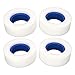 VGEBY 4PCS RC Crawler Tire Foam, Dual Stage 2.2 Inch RC Tire Foam Replacement for 1/10 1/8 RC Crawler (Blue)