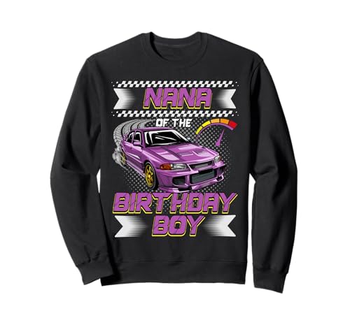 Nana of the Birthday Boy Race Car Party Family Matching �g���[�i�[