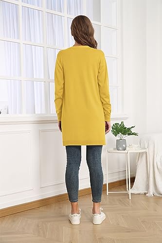 Image of VIISHOW Women's Classic Cardigans Long Sleeve Open Front Casual Knit Cardigan Sweaters Coat Soft Outwear