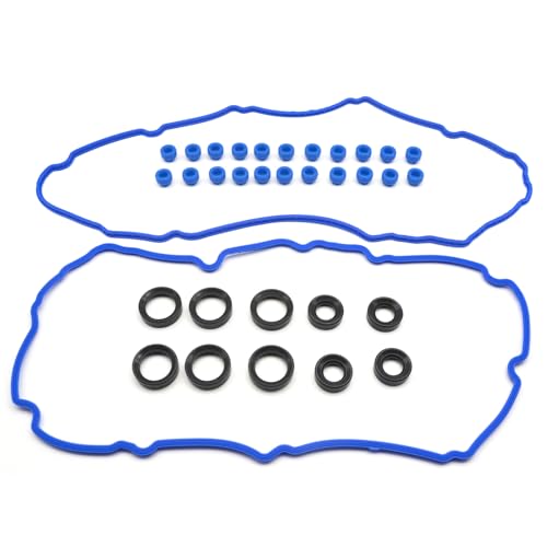 Image of VS50814R Valve Cover Gasket Set VS50722 for Ford Edge Explorer F-150 Mustang Flex Police Interceptor Taurus Transit-150 /250 /350 for Lincoln MKS MKZ MKT MKX 3.5L 3.7L V6