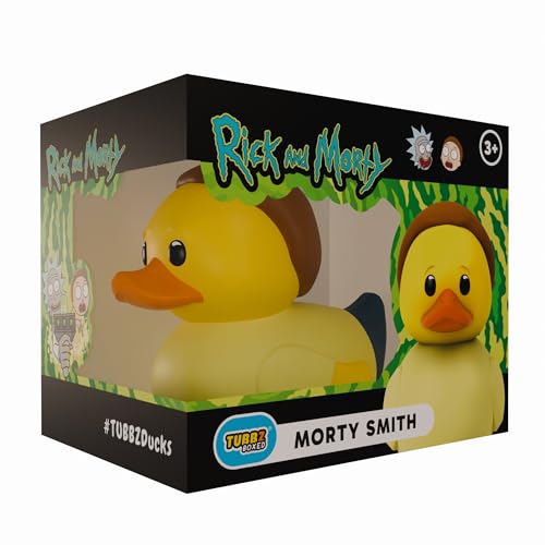 TUBBZ Edizione Scatola: Rick & Morty – Morty Smith Anatra Cosplay da Collezione in Vinile – Prodotto Ufficiale per i Fan di Rick e Morty